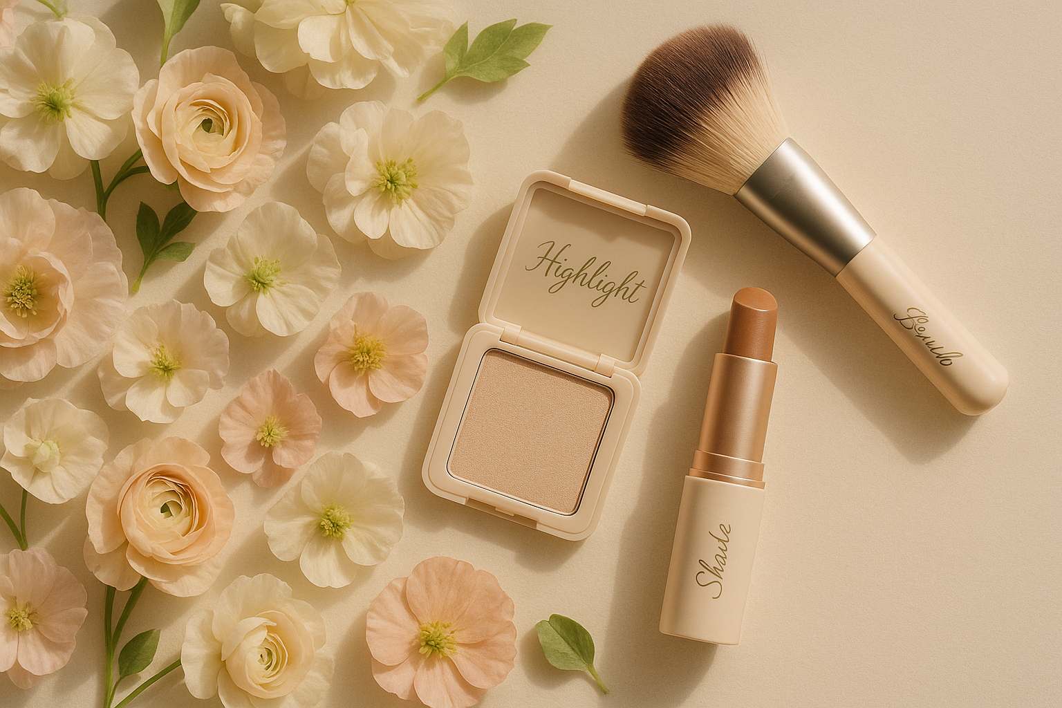 40代のためのハイライトとシェーディング入門イメージ（自然な立体感をつくるメイク）