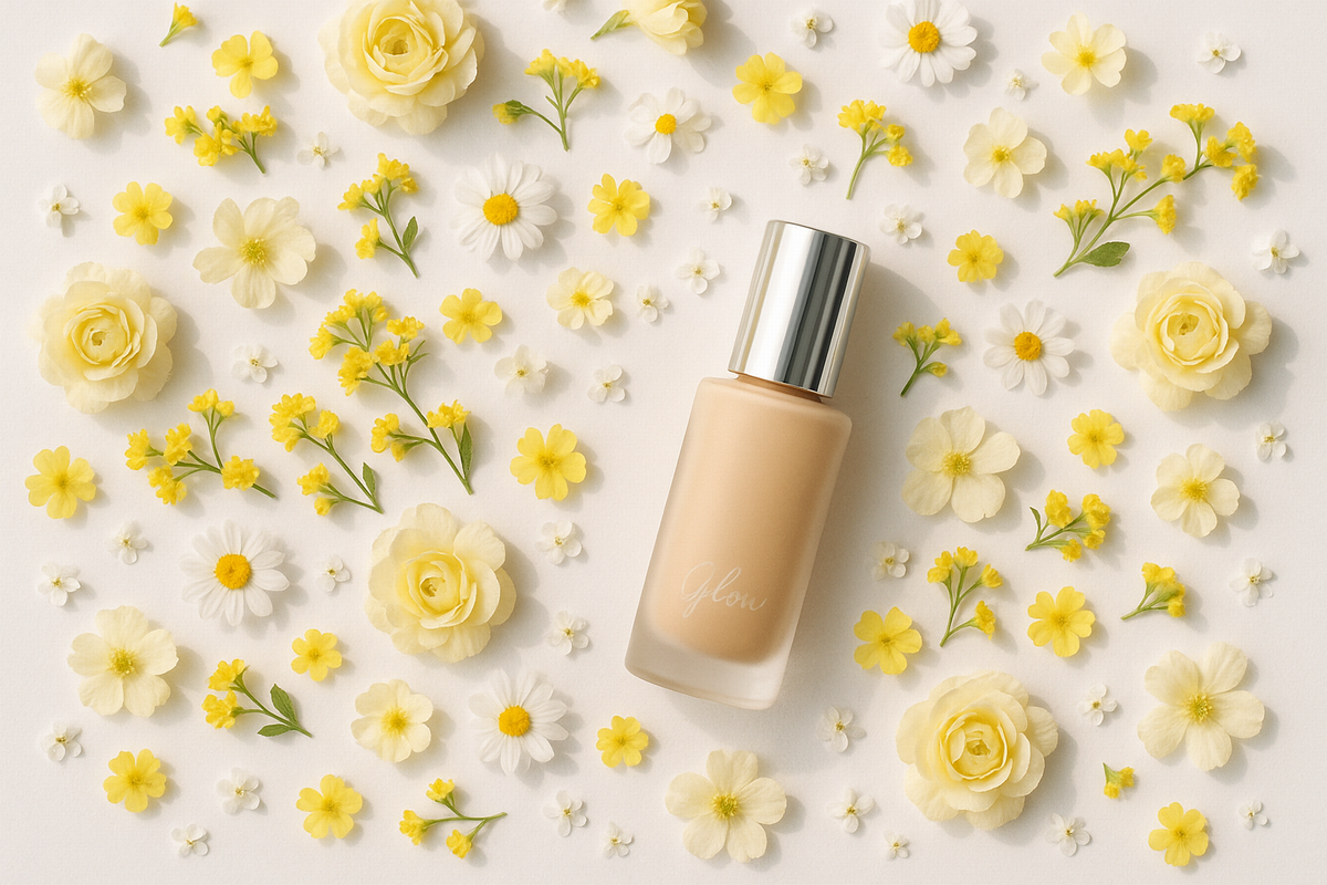 リキッドファンデがヨレる原因と対策のイメージ（メイクが崩れにくいベースメイクの雰囲気）