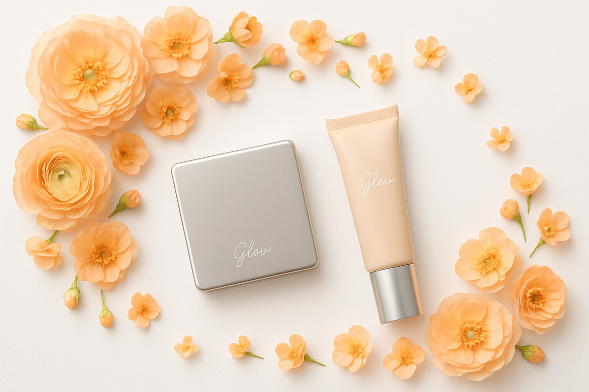 冬の乾燥に強いファンデーションのイメージ（しっとり肌に仕上げるベースメイク）